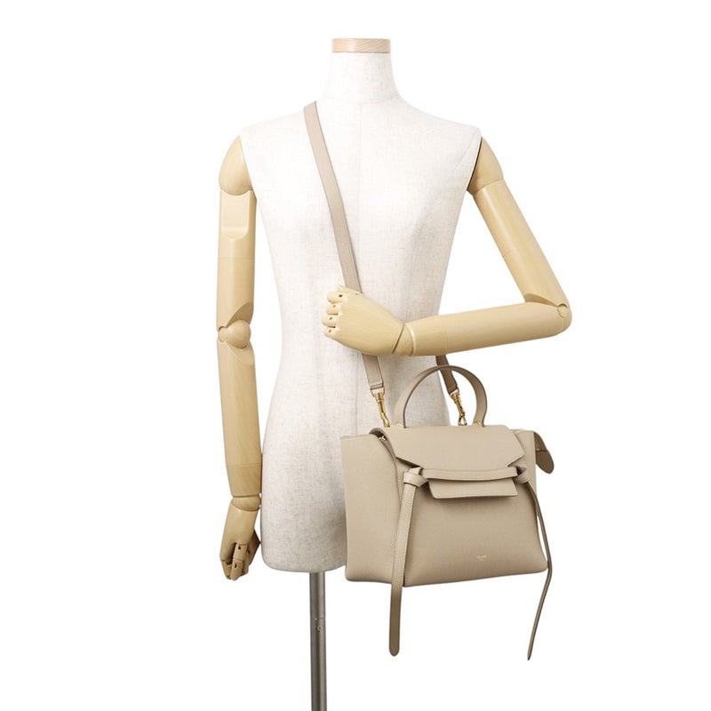 セリーヌ ハンドバッグ ベルトバッグ マイクロ レザー 189153 CELINE 2wayショルダー