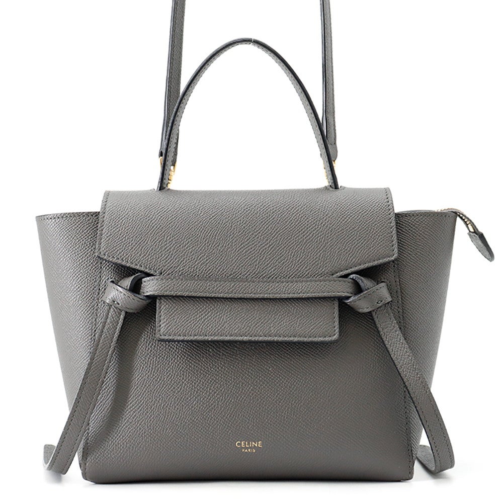 セリーヌ ハンドバッグ ベルトバッグ ナノ レザー 189003 CELINE 2way