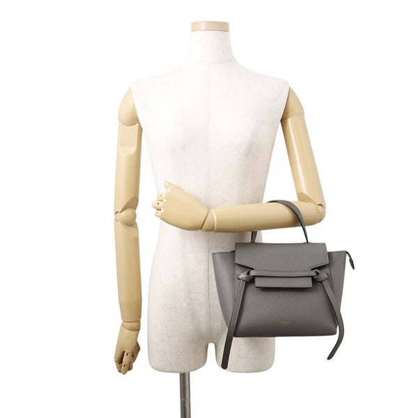 セリーヌ ハンドバッグ ベルトバッグ ナノ レザー 189003 CELINE 2wayショルダーバッグ
