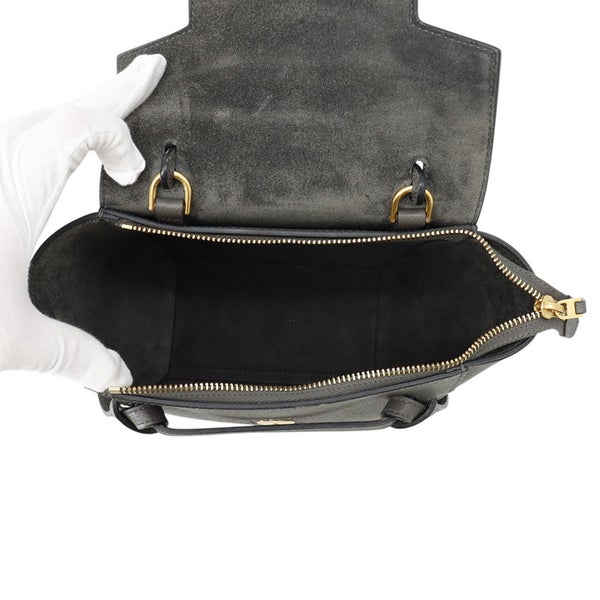 セリーヌ ハンドバッグ ベルトバッグ ナノ レザー 189003 CELINE 2wayショルダーバッグ