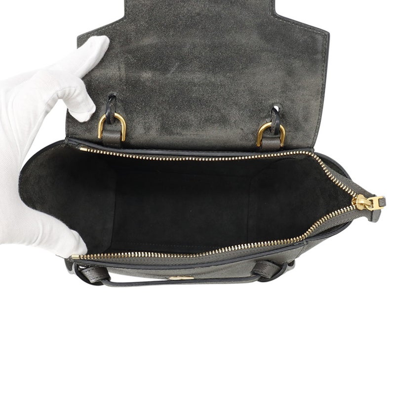 セリーヌ ハンドバッグ ベルトバッグ ナノ レザー 189003 CELINE 2wayショルダーバッグ