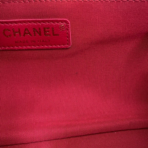 シャネル チェーンショルダーバッグ マトラッセ ココマーク トップハンドル ラムスキン AS1358 CHANEL 黒
