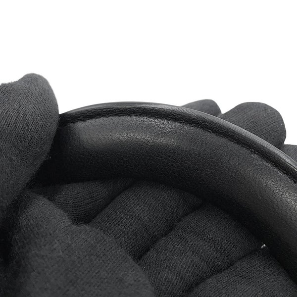 シャネル チェーンショルダーバッグ マトラッセ ココマーク トップハンドル ラムスキン AS1358 CHANEL 黒