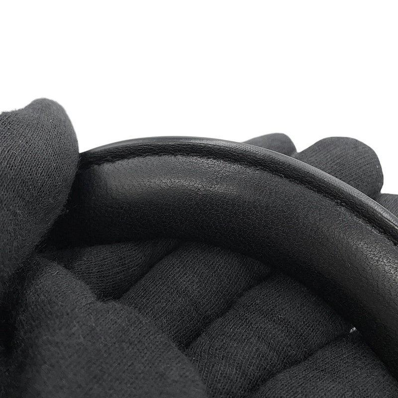 シャネル チェーンショルダーバッグ マトラッセ ココマーク トップハンドル ラムスキン AS1358 CHANEL 黒