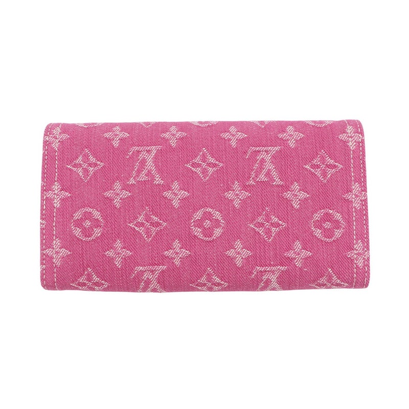 ルイヴィトン 長財布 モノグラム・デニム ポルトフォイユ・サラ M28280 LOUIS VUITTON