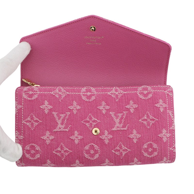 ルイヴィトン 長財布 モノグラム・デニム ポルトフォイユ・サラ M28280 LOUIS VUITTON