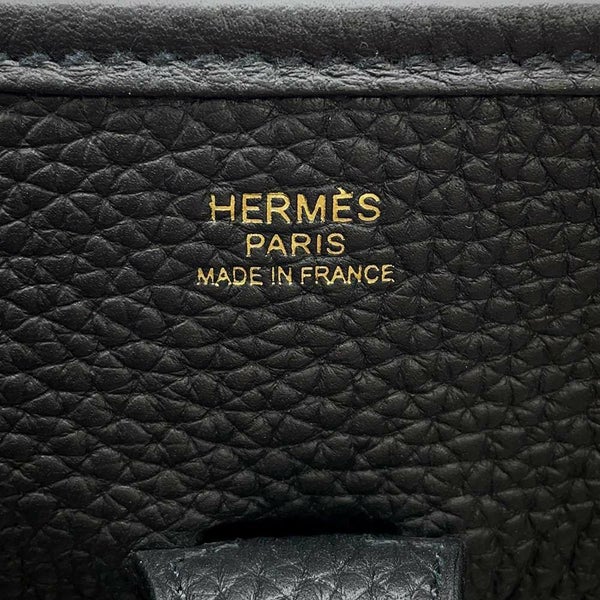 エルメス ショルダーバッグ エブリン3 PM ブラック/ゴールド金具 トリヨンクレマンス B刻印 黒