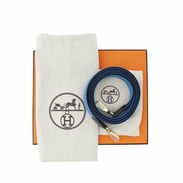 エルメス エブリンTPM アマゾンサングル コルダージュ アルドワーズ/ブルーイドラ/シャンパンゴールド金具 トリヨンクレマンス W刻印