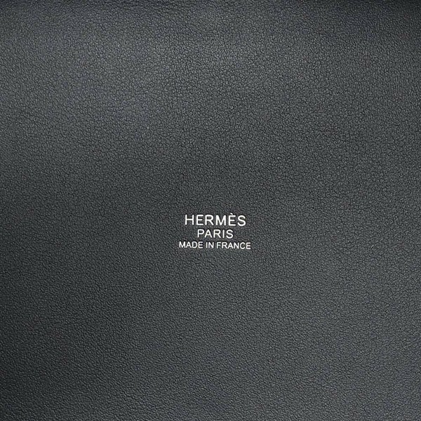 エルメス ハンドバッグ ピコタンロックPM カーゴ ブルーマリン/キャバン/シルバー金具 トワルゴエラン/スイフト W刻印