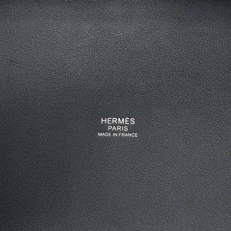 エルメス ハンドバッグ ピコタンロックPM カーゴ ブルーマリン/キャバン/シルバー金具 トワルゴエラン/スイフト W刻印