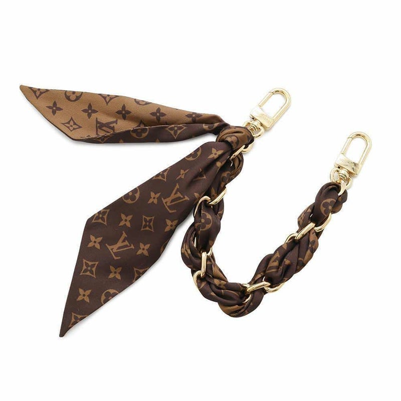 ルイヴィトン バッグチャーム モノグラム チェーン フラール シルク M01354 LOUIS VUITTON