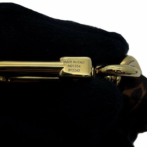 ルイヴィトン バッグチャーム モノグラム チェーン フラール シルク M01354 LOUIS VUITTON