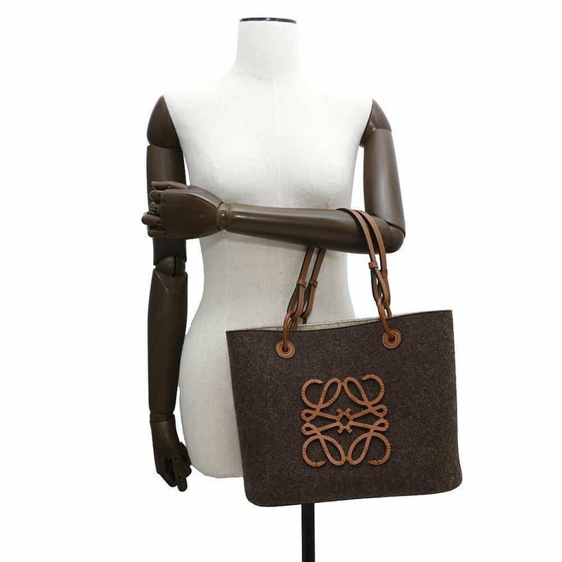 ロエベ トートバッグ アナグラム バスケットバッグ フェルト A223098X05 LOEWE 2way