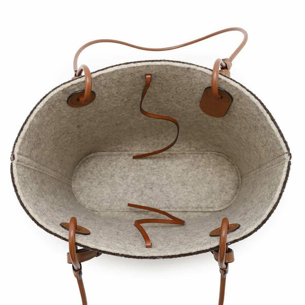 ロエベ トートバッグ アナグラム バスケットバッグ フェルト A223098X05 LOEWE 2way