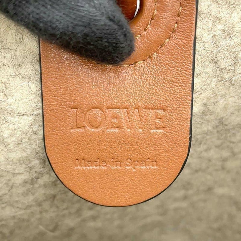 ロエベ トートバッグ アナグラム バスケットバッグ フェルト A223098X05 LOEWE 2way