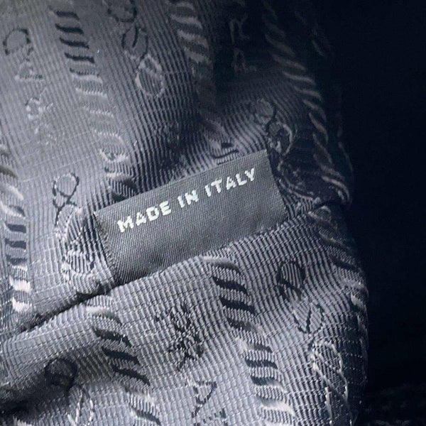 プラダ ハンドバッグ デュエット Re-Nylon バケットバッグ ナイロン 1BH038 PRADA 2wayショルダーバッグ 黒