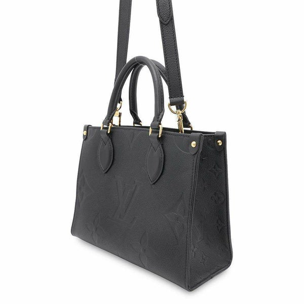 ルイヴィトン ハンドバッグ モノグラム・アンプラント オンザゴーPM M45653 黒 ブラック 2way