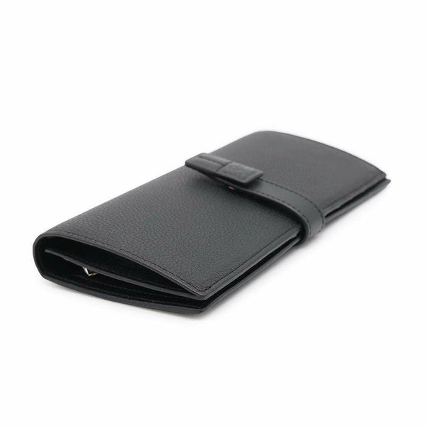 ロエベ 長財布 バーティカル ウォレット ラージ レザー LOEWE 財布 黒