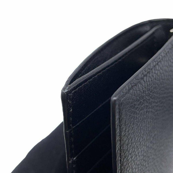 ロエベ 長財布 バーティカル ウォレット ラージ レザー LOEWE 財布 黒