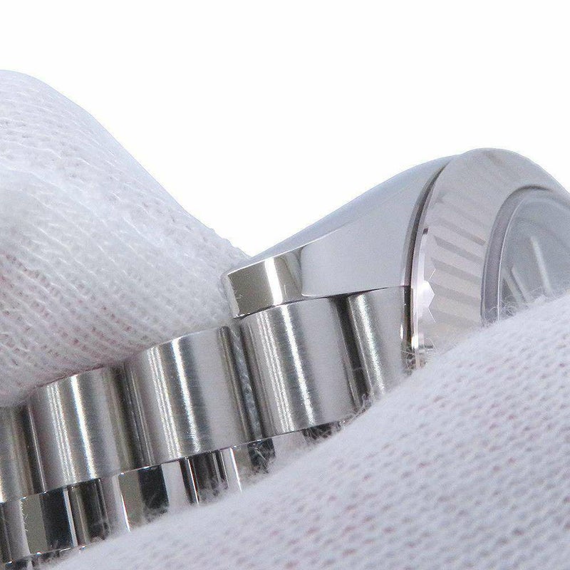 ロレックス デイトジャスト41 SS/K18WG ランダムシリアル ルーレット 126334 ROLEX 腕時計 スレート文字盤