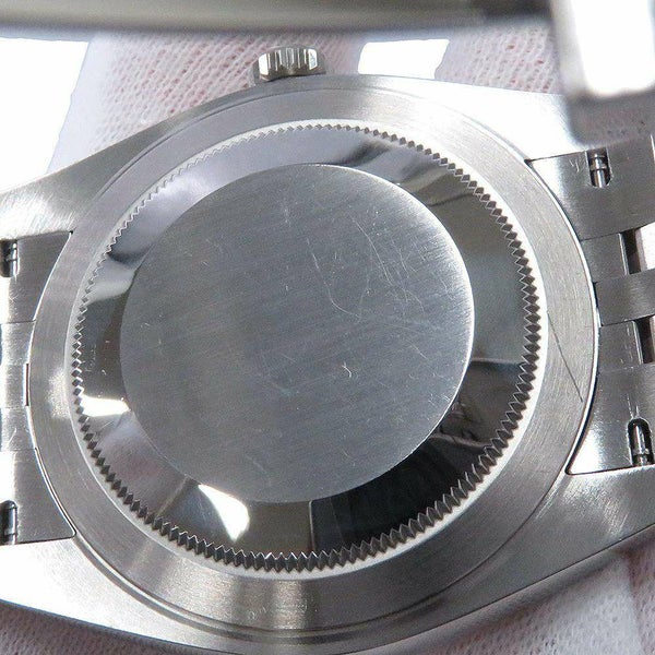 ロレックス デイトジャスト41 SS/K18WG ランダムシリアル ルーレット 126334 ROLEX 腕時計 スレート文字盤