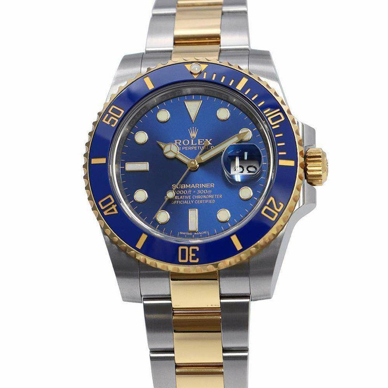 ロレックス サブマリーナ デイト コンビ SS/K18YG 116613LB ROLEX 腕時計 ブルー文字盤