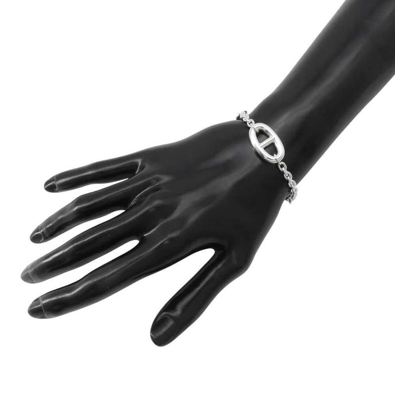 エルメス ブレスレット シェーヌダンクル ファランドール SV925シルバー サイズST HERMES ジュエリー