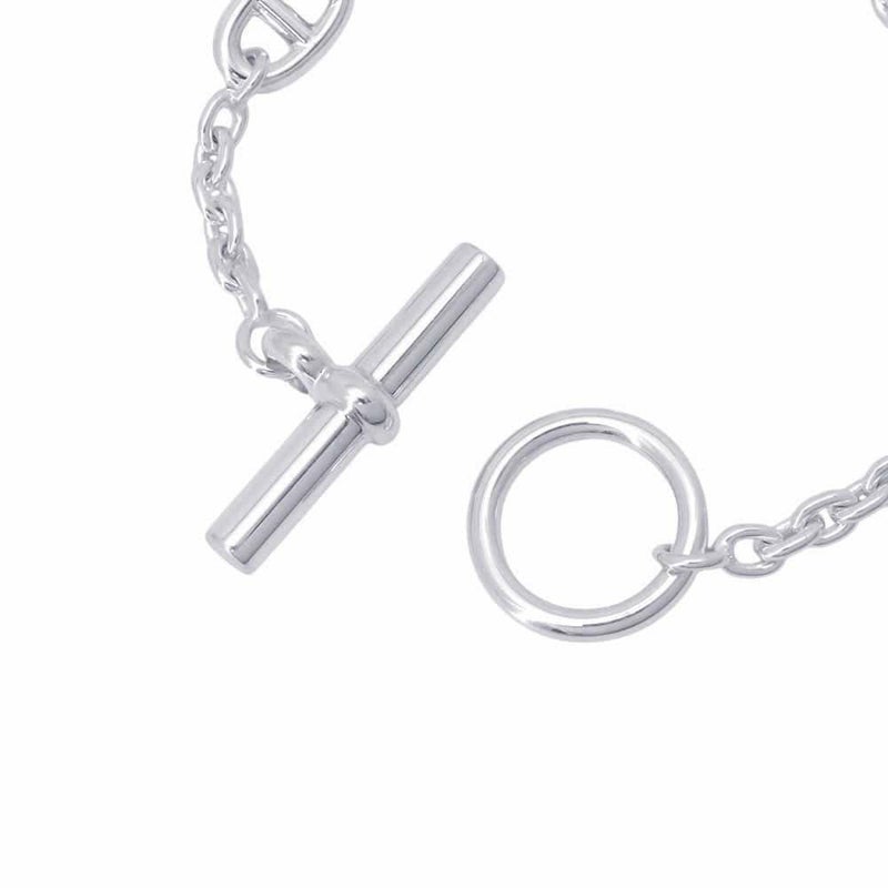 エルメス ブレスレット シェーヌダンクル ファランドール SV925シルバー サイズST HERMES ジュエリー