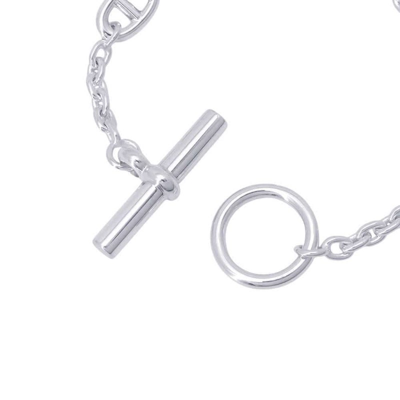 エルメス ブレスレット シェーヌダンクル ファランドール SV925シルバー サイズST HERMES ジュエリー