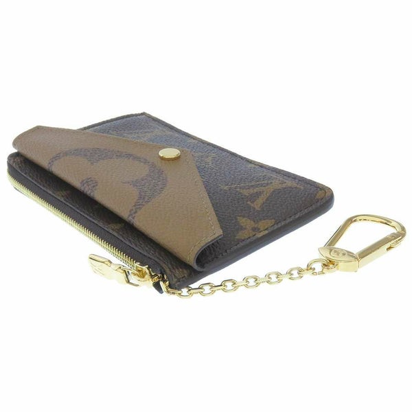 ルイヴィトン コインケース モノグラム・リバース ポルト カルト・レクト ヴェルソ M81303 ブラウン