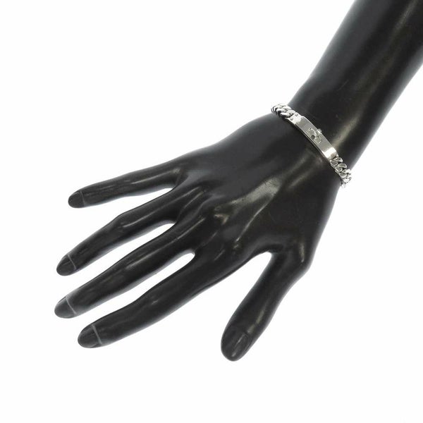 エルメス ブレスレット ケリーグルメットTPM SV925シルバー サイズSH HERMES ジュエリー