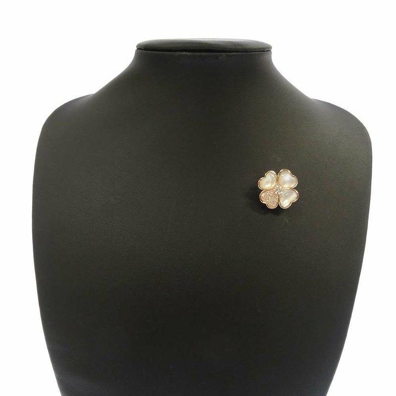 ヴァンクリーフ&アーペル ネックレス コスモス クリップ ペンダント ミディアム ダイヤ P14 計0.59ct