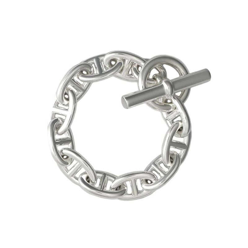 エルメス ブレスレット シェーヌダンクルTGM 11コマ SV925シルバー HERMES ジュエリー