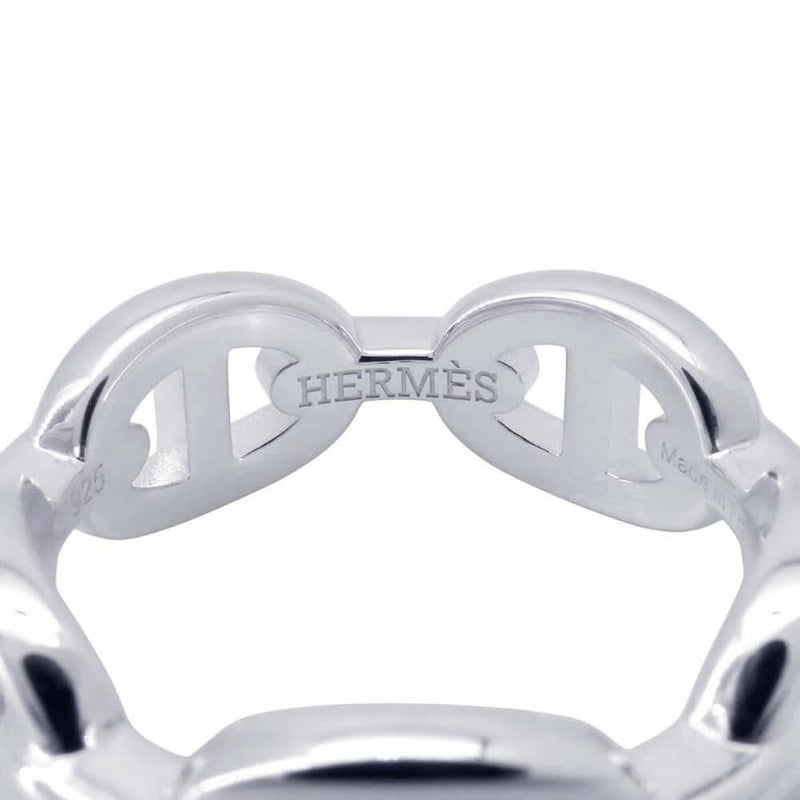 エルメス リング シェーヌダンクル アンシェネPM SV925シルバー リングサイズ56 HERMES ジュエリー