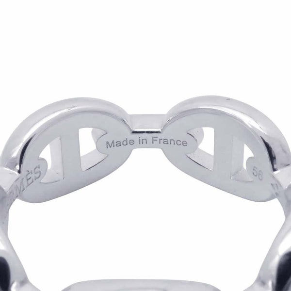 エルメス リング シェーヌダンクル アンシェネPM SV925シルバー リングサイズ56 HERMES ジュエリー