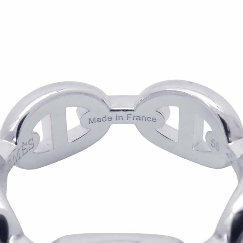 エルメス リング シェーヌダンクル アンシェネPM SV925シルバー リングサイズ56 HERMES ジュエリー