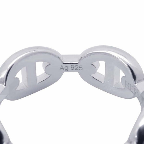 エルメス リング シェーヌダンクル アンシェネPM SV925シルバー リングサイズ56 HERMES ジュエリー