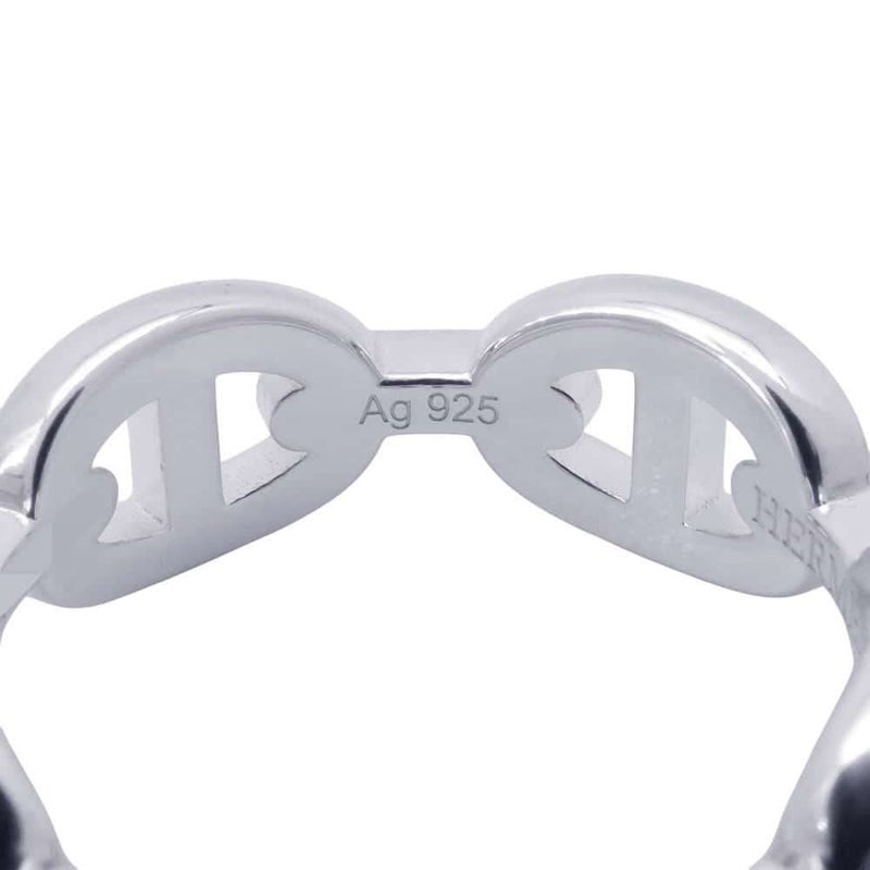 エルメス リング シェーヌダンクル アンシェネPM SV925シルバー リングサイズ56 HERMES ジュエリー