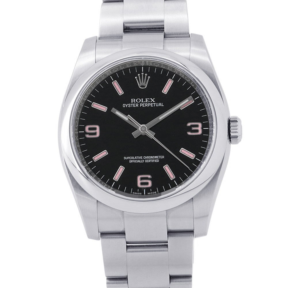 ロレックス オイスターパーペチュアル36 ランダムシリアル ルーレット 116000 ROLEX 腕時計 ウォッチ 黒文字盤 ロレックス オイスターパーペチュアル36 ランダムシリアル ルーレット