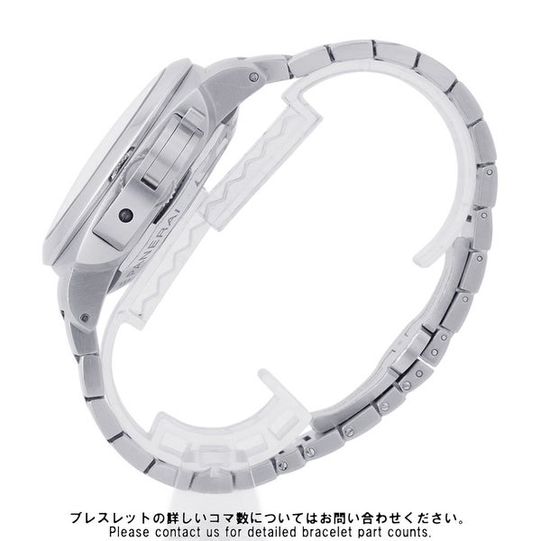 パネライ ルミノールマリーナ 1950 3デイズ オートマティック アッチャイオ PAM00328 PANERAI 腕時計 黒文字盤