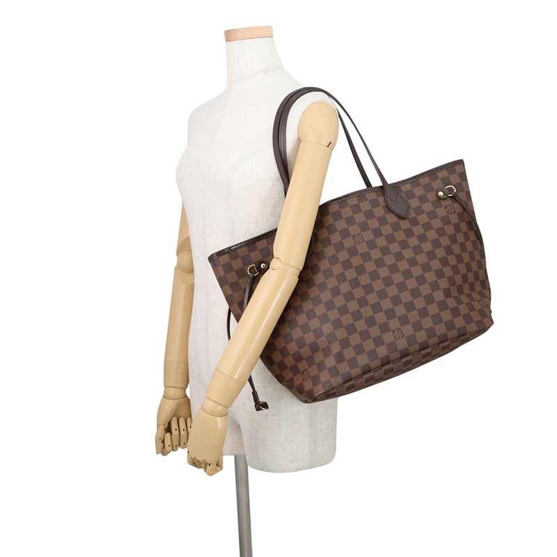 ルイヴィトン トートバッグ ダミエ・エベヌ ネヴァーフルMM N51105 LOUIS VUITTON ヴィトン バッグ
