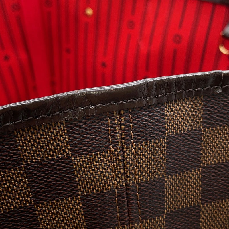 ルイヴィトン トートバッグ ダミエ・エベヌ ネヴァーフルMM N51105 LOUIS VUITTON ヴィトン バッグ
