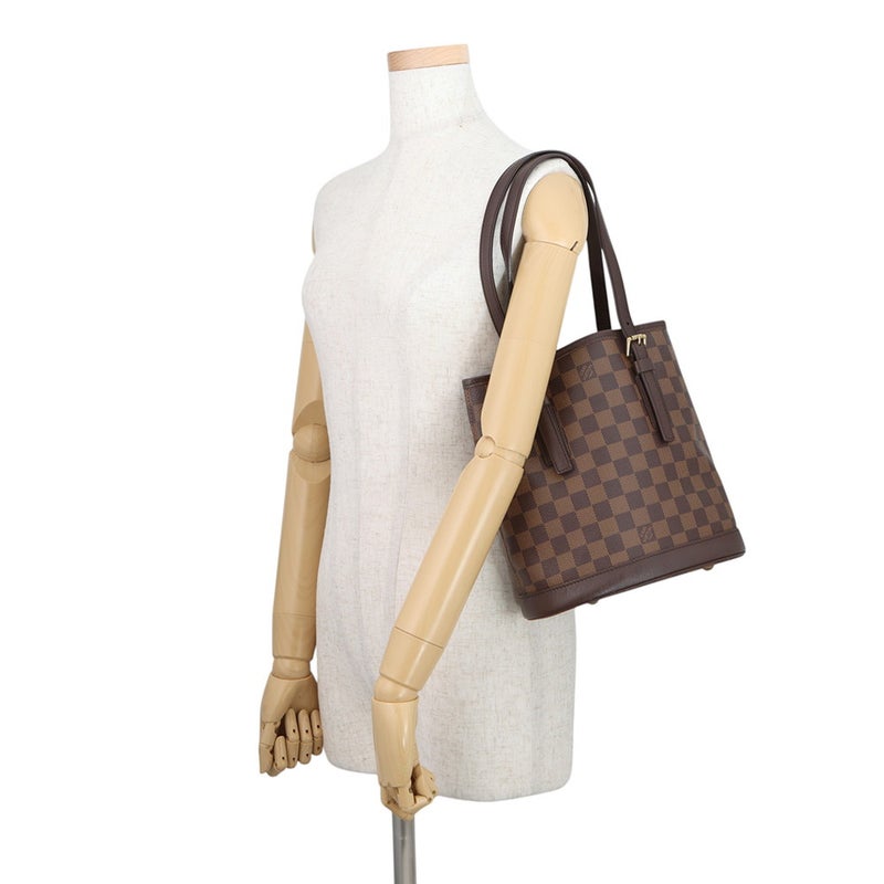 ルイヴィトン ショルダーバッグ ダミエ・エベヌ マレ N42240 LOUIS VUITTON ヴィトン トートバッグ バケット