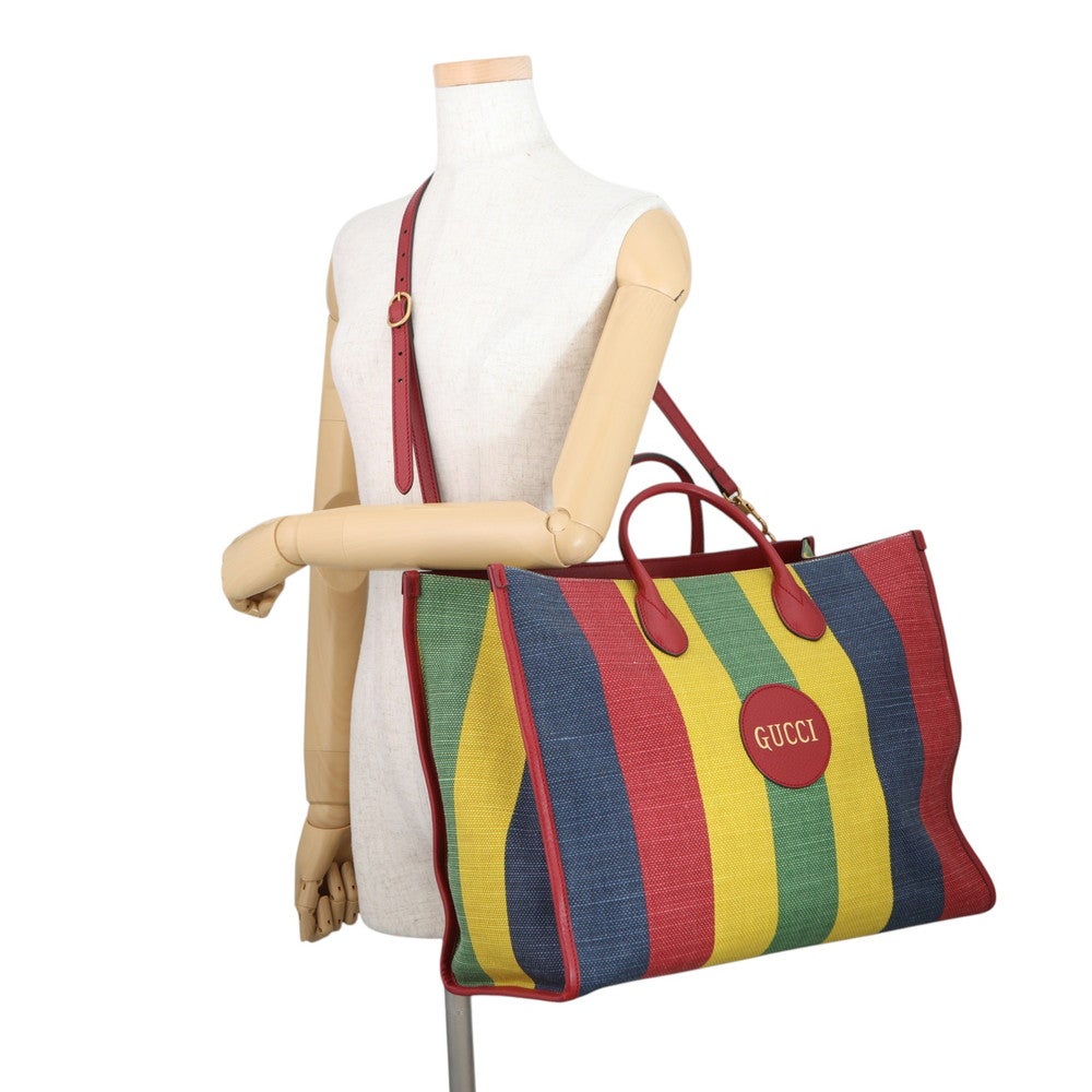 GUCCI　トートバッグ グッチ トートバッグ バイアデラ レザー/キャンバス 630358 GUCCI 2way