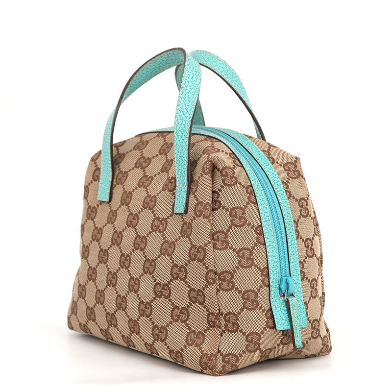 グッチ ハンドバッグ GGキャンバス/レザー 124542 GUCCI バッグ