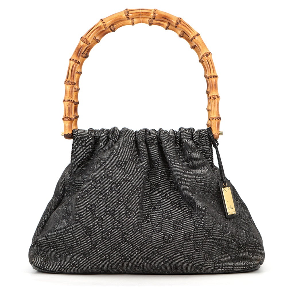 グッチ ハンドバッグ バンブー GGキャンバス 92708 GUCCI トートバッグ