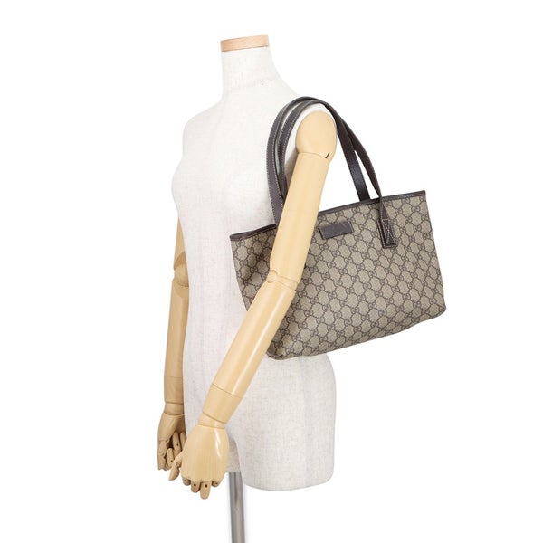 グッチ トートバッグ GGスプリーム/レザー 211138 GUCCI バッグ