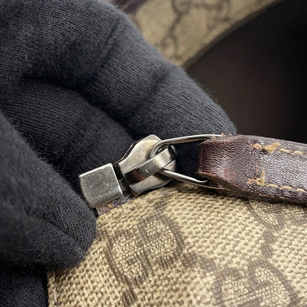グッチ トートバッグ GGスプリーム/レザー 211138 GUCCI バッグ