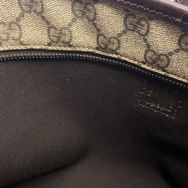 グッチ トートバッグ GGスプリーム/レザー 211138 GUCCI バッグ