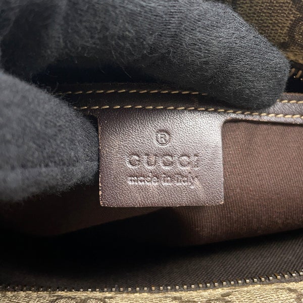 グッチ トートバッグ GGスプリーム/レザー 211138 GUCCI バッグ